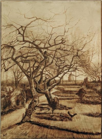 The Garden of the Parsonage in Nuenen by Vincent van Gogh